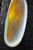 Late 20th Century Contemporary Hand-Blown Murano Style Post Modern Art Glass Flattened Pillow Vase – Yellow, Plum & Cobalt Blue (Jg) For Sale - Image 5 of 10