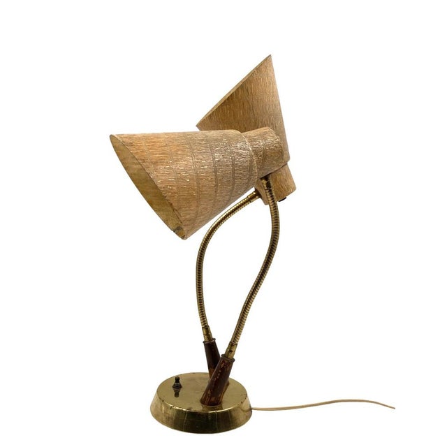 Mid-Century Modern Two Lights Lamp, France, 1960s For Sale - Image 9 of 18