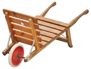 Ado Kids Wheelbarrow attributed to Ko Verzuu, 1950s