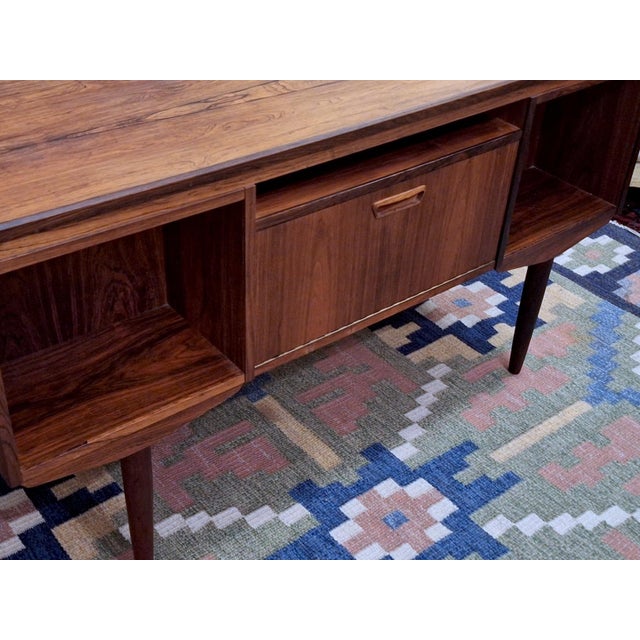 Mid-Century Modern Double Sided Desk by J Svenstrup for A P Mobler, Denmark, 1960s For Sale - Image 6 of 9