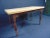 Custom Country Style Tiger Maple & Walnut Farm Table For Sale - Image 9 of 9