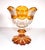 Rare German Bohemian Crystal Chalice With Etched Historic Buildings For Sale - Image 4 of 9