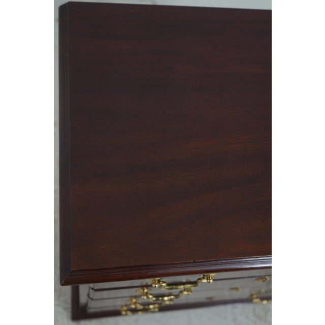 Kittinger 4 Drawer Mahogany Richmond Hill Bachelor Chest For Sale - Image 13 of 16