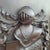 Large Renaissance Style Fireplace in Walnut, 1800s For Sale - Image 6 of 18