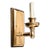 Storia Uno Sconce in Gold Finish For Sale