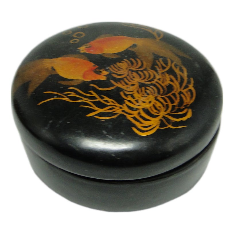 Japanese Lacquerware Box, 1950s | Chairish