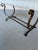Gilt Spanish Iron Bench With Lyre-Shaped Base For Sale - Image 12 of 12