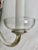 Vintage 1920 Etched Carved Mirror Sconces - Pair For Sale - Image 9 of 12