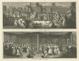Calvalcade of the Great Lord and Celebration of Weights of the Mughal Empire, 1727, Paper