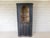 Primitive Shaker Style Paint Distressed Corner Cabinet by Ezra G Tiffin Ohio For Sale - Image 4 of 12
