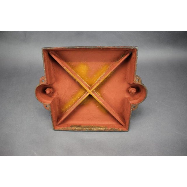 Antique Cast Iron Bookbinding Press, Continental European, 1900 For Sale - Image 11 of 12