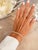 Circa 1990 14k Yellow Gold Three-Row Diamond Bracelet, 7.80 Carats For Sale - Image 14 of 14