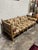 Super fly Moroccan style sofa by Drexel. Original tags. Appears to have been reupholstered. Funky dark green, rust amd...