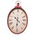 Large French Bistro Wall Clock, 1960s For Sale - Image 9 of 9