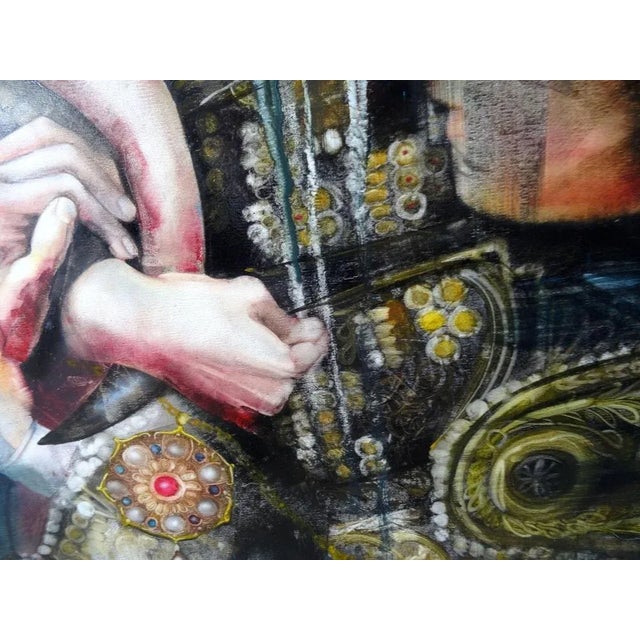 Ilze Laizane, Fight, 2022, Oil on Canvas For Sale - Image 4 of 5