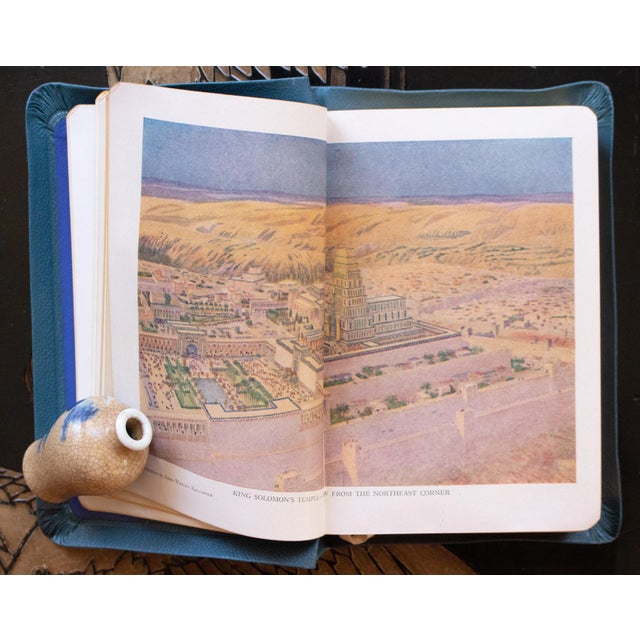 C. 1930-1940s Masonic Edition of the Holy Bible in Original Box, Windsor Lodge, Embossed Sealed, Numbered and Signed For Sale - Image 10 of 18