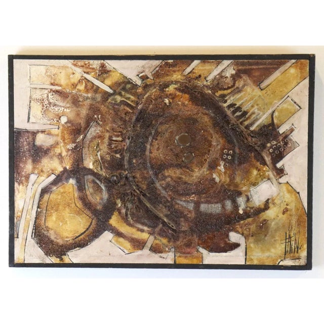 Finn Lorentzen, Blub, 1970s, Oil Painting, Framed For Sale - Image 11 of 11