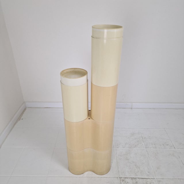 1970s Fiocco Composable Plant Stand by Pierluigi Spadolini for Kartell, 1970s For Sale - Image 5 of 14