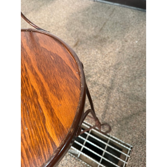 Early 20th Century Ice Cream Parlor Chairs- Set of 3 For Sale - Image 10 of 11