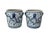 Contemporary Large Chinoiserie Coastal Blue & White Planters - A Pair For Sale - Image 4 of 8
