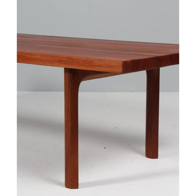 Coffee Table in Teak by Illum Wikkelsø, 1960s For Sale - Image 4 of 7