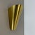 1950s Brass Hole Pattern Theatre Wall Light in the style of Stilnovo, Italy, 1950s For Sale - Image 5 of 17