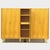 Large Mid-Century Modern 5-Door Wardrobe in Flamed Maple, 1960s For Sale - Image 4 of 9