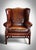 Halo Lincoln Club Lounge Chair in Cigar Leather from Timothy Oulton, 2010s For Sale - Image 3 of 18