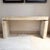 Vintage Italian Travertine Console Table For Sale In West Palm - Image 6 of 11