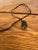Vintage Old World Wrought Iron Architectural Element Table W/Custom Shade Lamps, a Pair For Sale - Image 11 of 12