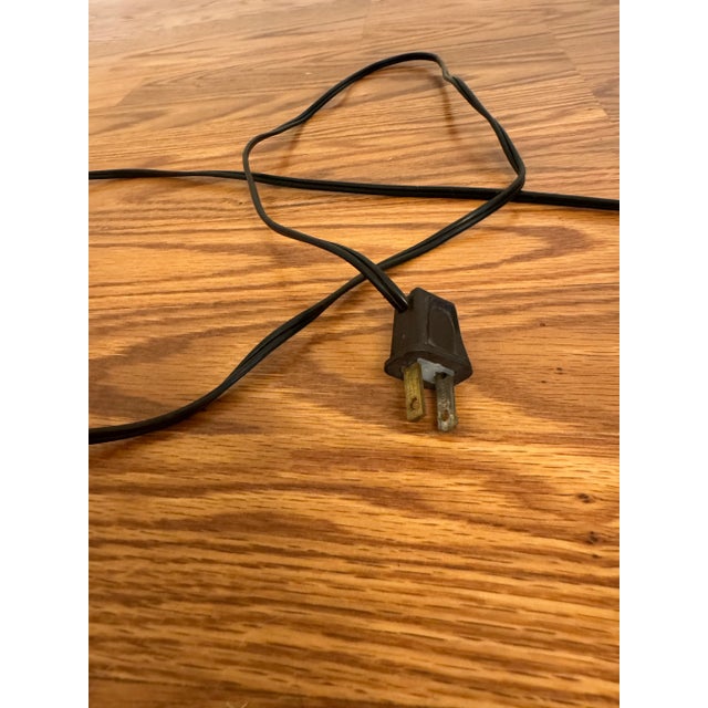 Vintage Rustic Farmhouse Wrought Iron Architectural Element Table Lamps, a Pair For Sale - Image 11 of 12