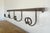 Antique Hand-Forged Iron Coat Rack With Scroll Hooks For Sale - Image 4 of 9