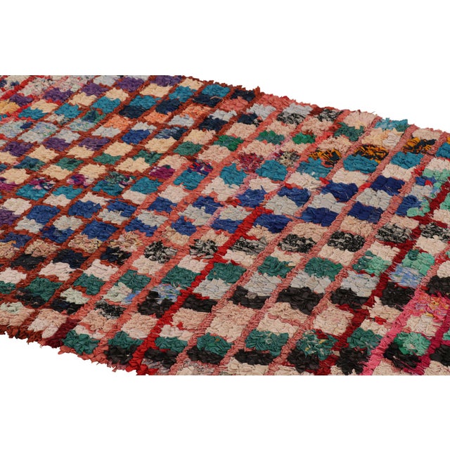 Vintage Moroccan Runner With Polychromatic Geometric Patterns, From Rug & Kilim For Sale In New York - Image 6 of 7