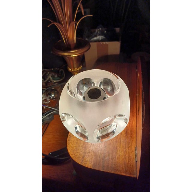 Glass Glass Table Lamp from Peill & Putzler, 1970s For Sale - Image 7 of 13