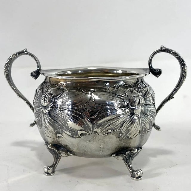 1903-4 Three-Piece American Gorham Art Nouveau Sterling