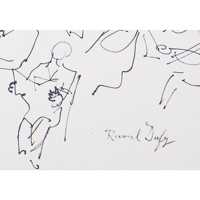 Raoul Dufy, The Orchestra, Lithograph For Sale - Image 5 of 6
