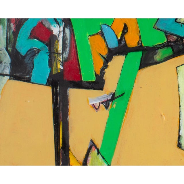 2013 “Crazy Cuckoo” Abstract Mixed Media Painting by James L. Bruch For Sale - Image 10 of 10