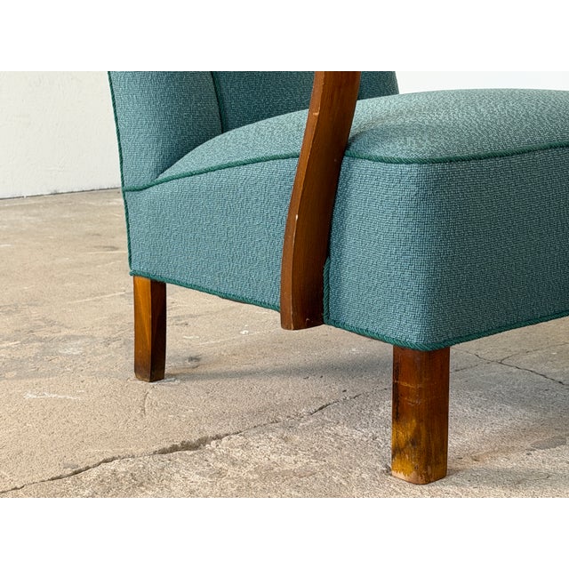 1940s Scandinavian Modern Bentwood Lounge Chairs, 1940s, Set of 2 For Sale - Image 5 of 9