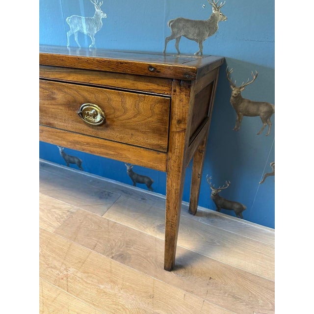 Antique Sideboard in Elm For Sale - Image 4 of 14