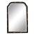Labarge Regency Style Black & Gold Wall Mirror For Sale
