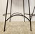 Mid Century Barstools Attributed to Arthur Umanoff Wicker and Iron Pair For Sale In Orlando - Image 6 of 9