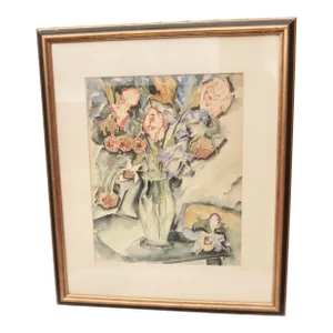 William Sanger Watercolor Circa 1940s