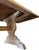 Vintage Oak Trestle Dining Table For Sale - Image 4 of 10
