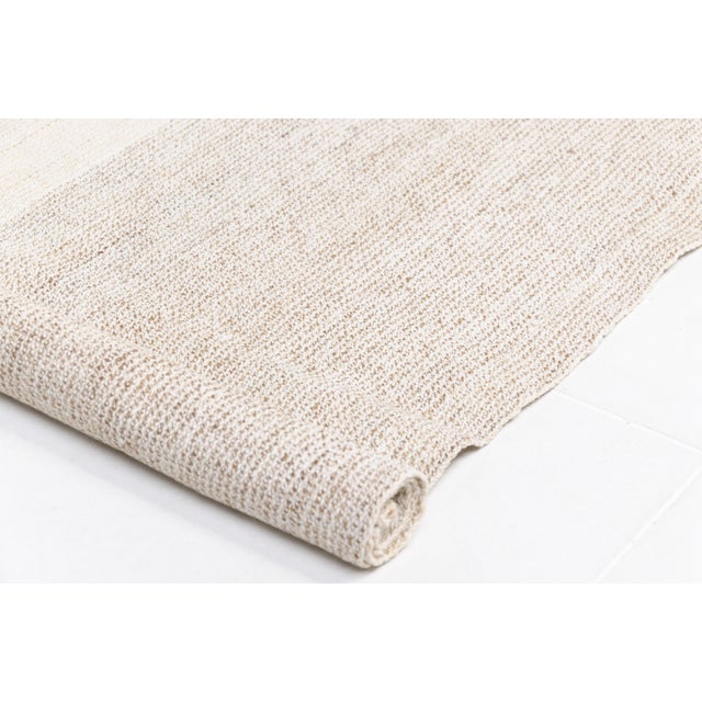 Textile 1960s Neutral Home Decor Kilim For Sale - Image 7 of 10