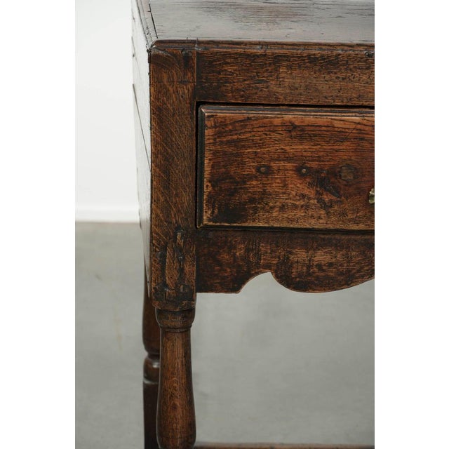 Antique English Oak Sideboard, 1600s For Sale - Image 11 of 14