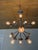1970’s Mid-Century Modern Lightolier 12-Light Atomic Chrome & Milk Glass Sputnik Chandelier For Sale - Image 11 of 12