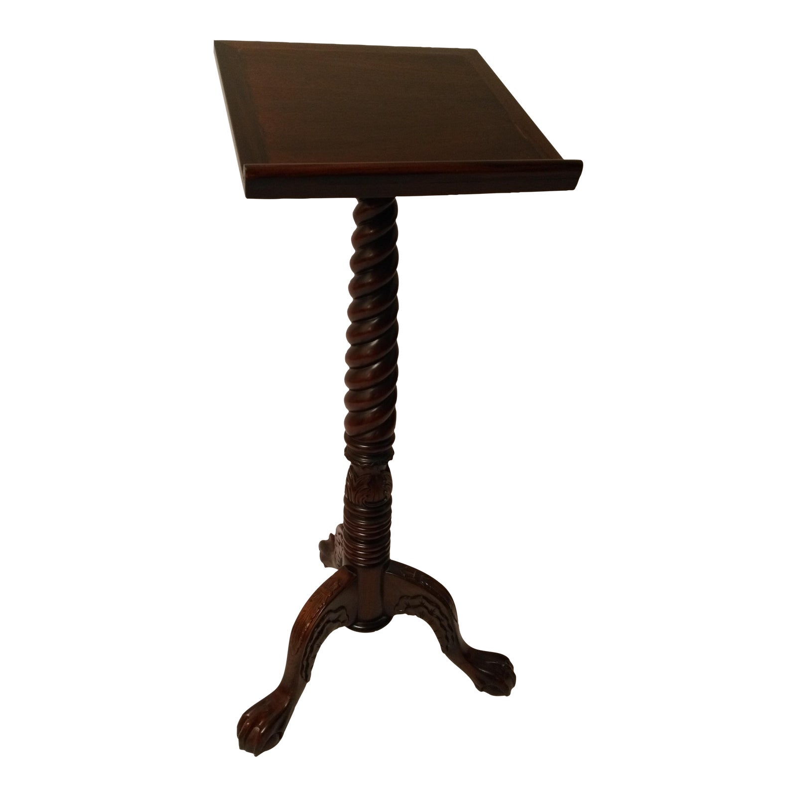 Mahogany Music Book Stand Chairish