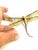 Antique Plique-À-Jour Dragonfly Brooch With Gold and Gemstones For Sale - Image 9 of 15