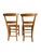 Early 20th Century Elm Wood Dining Chairs, 1890s, Set of 2 For Sale - Image 6 of 14