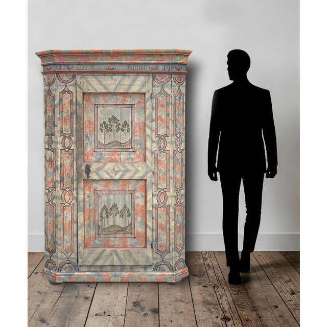 Painted Wardrobe, 1812 For Sale - Image 16 of 18